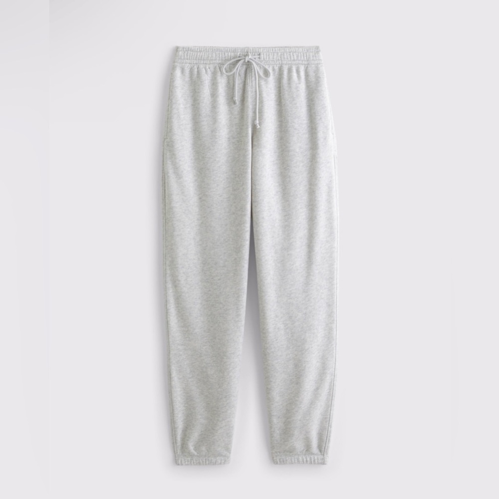 Abercrombie & Fitch Light Gray Pants